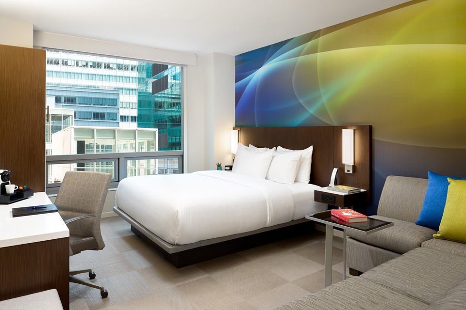 Quarto do LUMA Hotel Times Square em Nova Iorque