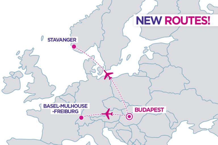 Expansão da Wizz Air em Budapeste com 2 novas rotas e mais voos para o Porto