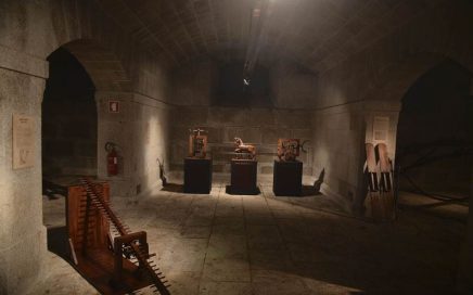 Uma das salas da Exposição Leonardo da Vinci – As Invenções do Génio