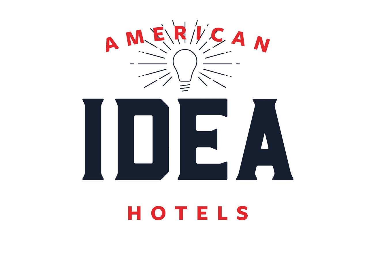 Logo da marca de hotéis American IDEA pertencente à TRUMP Hotels