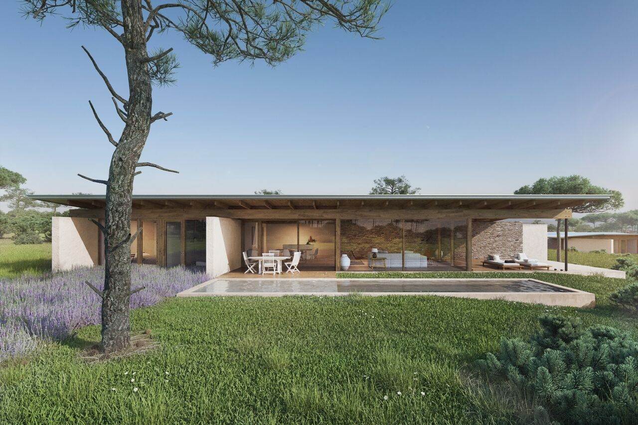 Projecto das Villas do Resort turístico na Costa da Prata