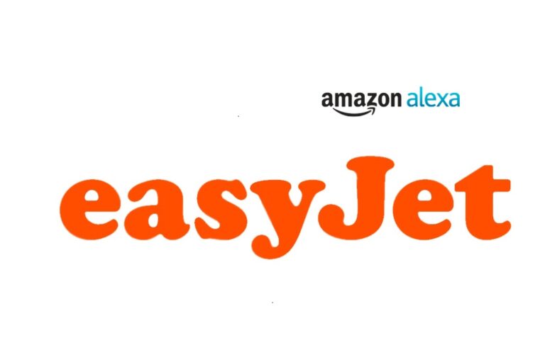 Logo da Amazon Alexa e da easyJet