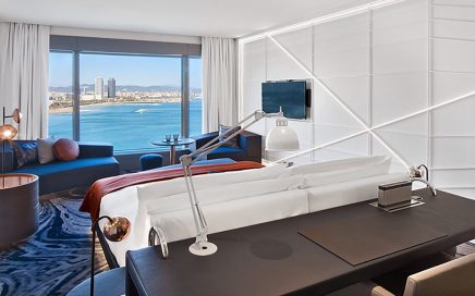 Quarto com vista do hotel W Barcelona