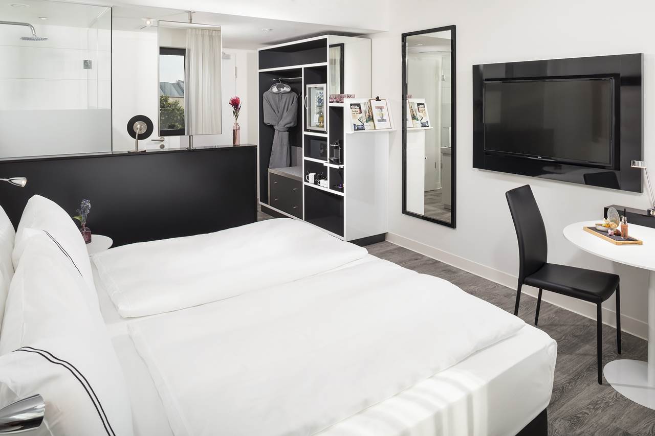 Quarto Premium do Innside Hamburg Hafen