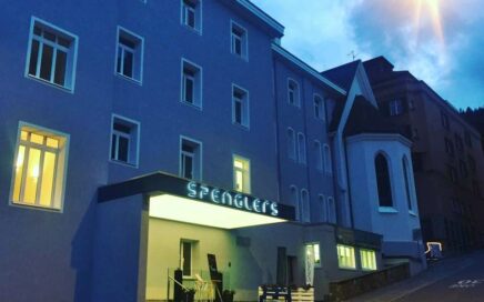 Spenglers Hotel Davos nos Alpes Suíços que vai passar a integrar a cadeia Hard Rock Hotels