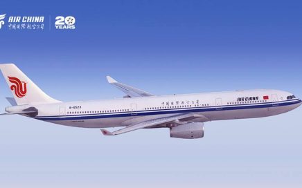 Aeronave A330 da companhia aérea Air China