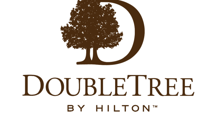 Logo da marca de hotéis Double Tree by Hilton