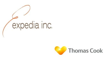 Logo da Expedia Inc e da Thomas Cook