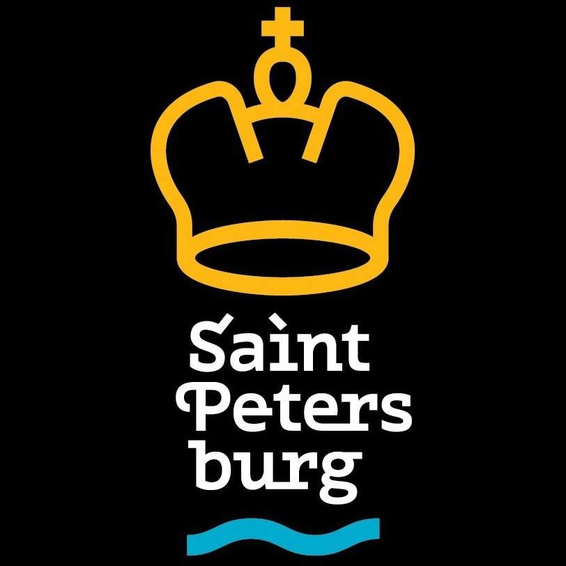 Logo da cidade São Petersburgo na Rússia