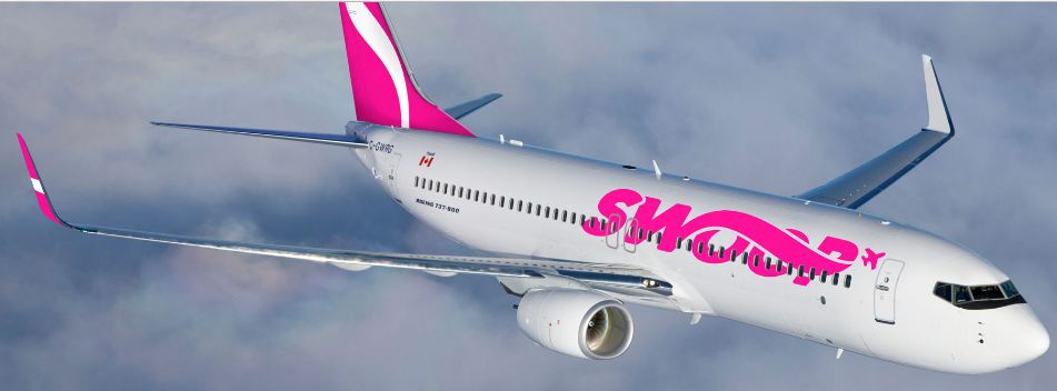 Loo e aeronave da ultra low cost Swoop