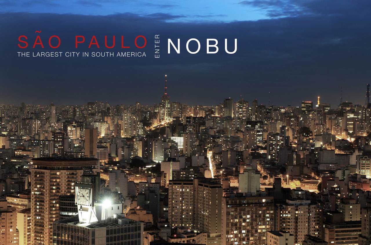 Entrada da Nobu Hotels na América do Sul com hotel em São Paulo
