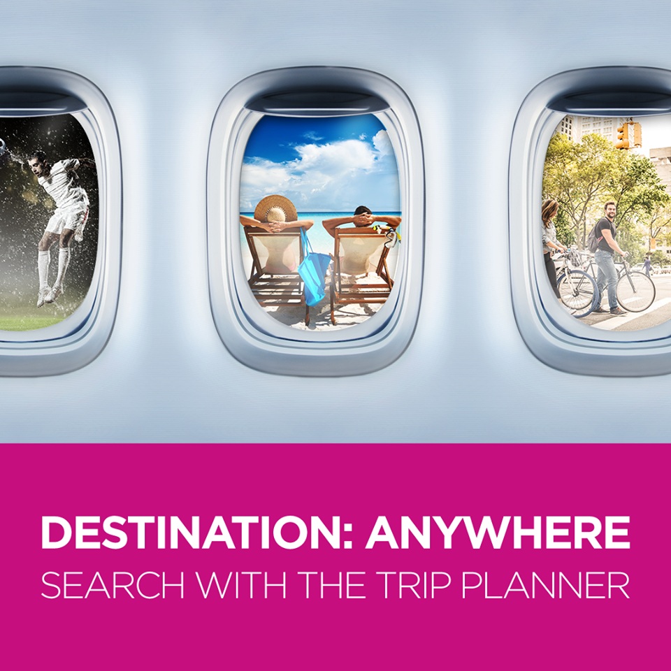 Planeador de viagens da Wizz Air quer inspirar passageiros na escolha