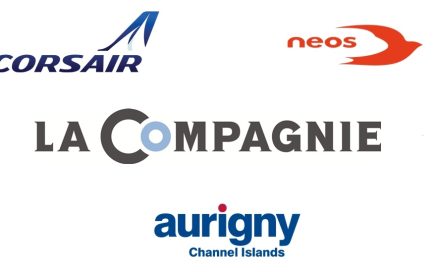 Logos da 4 companhias que aderiram à Worldwide by easyJet