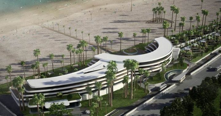 Projecto do AVANI Gammarth Tunis Resort & Spa na Tunísia
