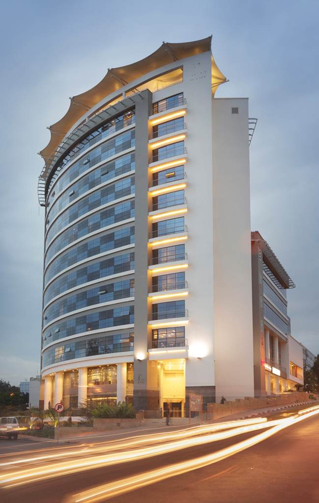 Edifício do hotel DoubleTree by Hilton Kigali City Centre