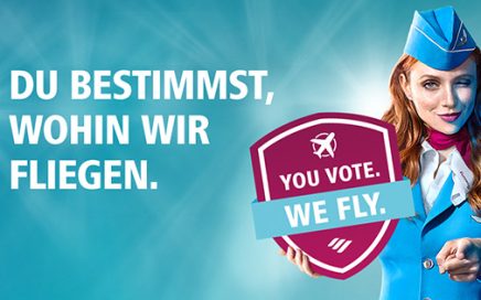 Votação no próximo destino da Eurowings habilita a um voos para 2 pessoas