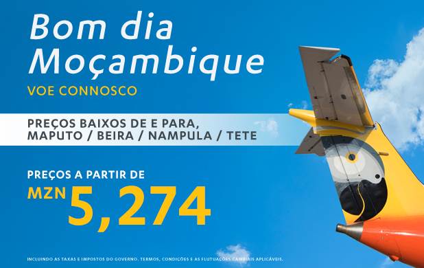 As 3 rotas da fastjet em Moçambique com preços a partir de 5274 meticais