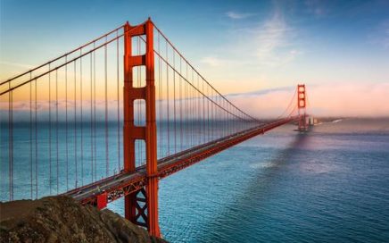 Ponte Golden Gate em São Francisco, cidade para onde a Iberia vai voar