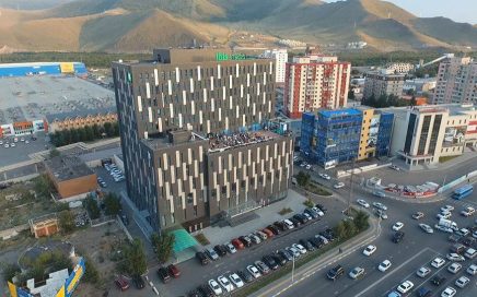 Edifício do hotel Ibis Styles Ulaanbaatar Polaris na Mongólia