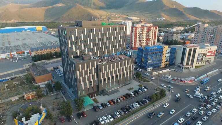 Edifício do hotel Ibis Styles Ulaanbaatar Polaris na Mongólia