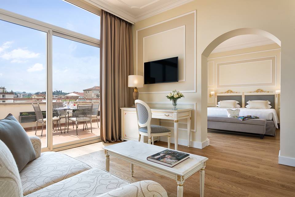 Suite do Hotel Sina Villa Medici em Florença