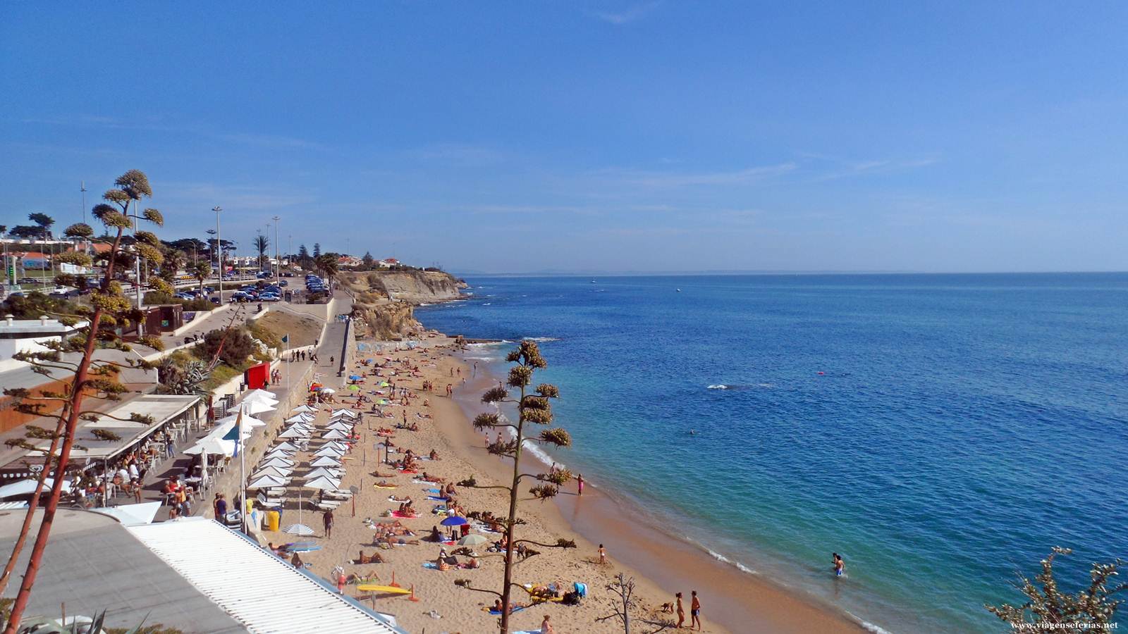 Praia de São Pedro do Estoril vista do lado Poente