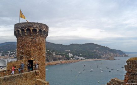 Tossa del Mar na Costa Brava (Catalunha)