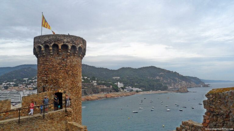 Tossa del Mar na Costa Brava (Catalunha)