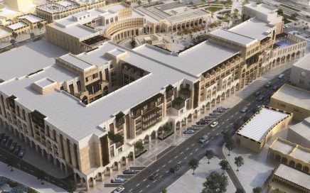 Complexo Al Najada em Doha que abriga os hotéis Tivoli e Oaks