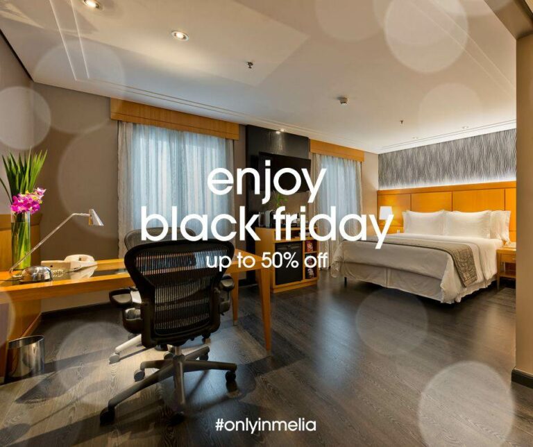 Black Friday do grupo hoteleiro Meliá vai ser na Amazon