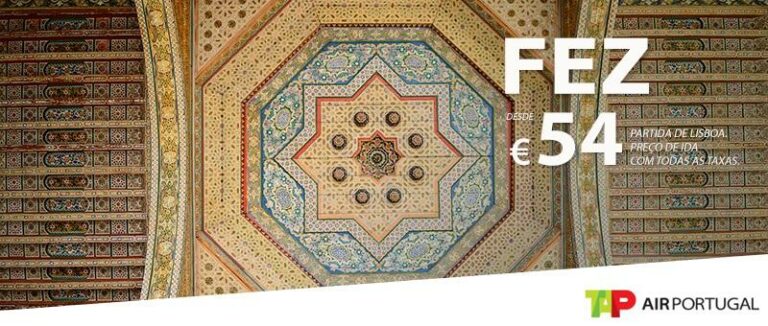 Fez a 54€ em promoção no voo de ida da TAP Air Portugal