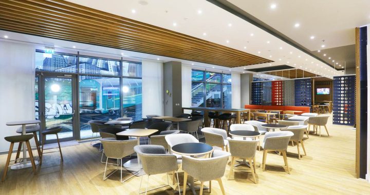 Espaço de comidas do hotel Holiday Inn Express Moscow - Paveletskaya em Moscovo