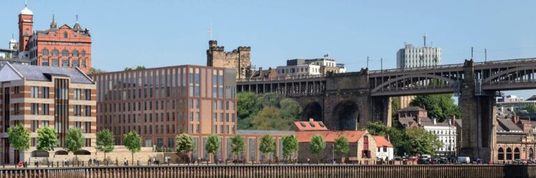 Hotel INNSIDE Newcastle nas margens do rio Tyne