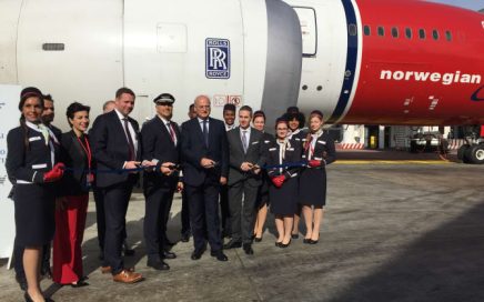 Inauguração em Roma Fiumicino dos voos low cost de longo curso da Norwegian
