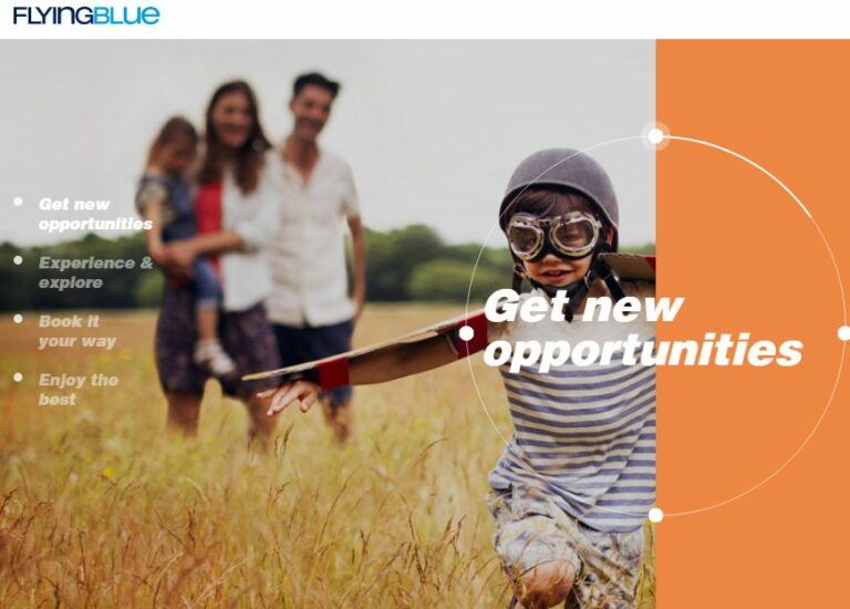 novo programa Flying Blue da Air France-KLM