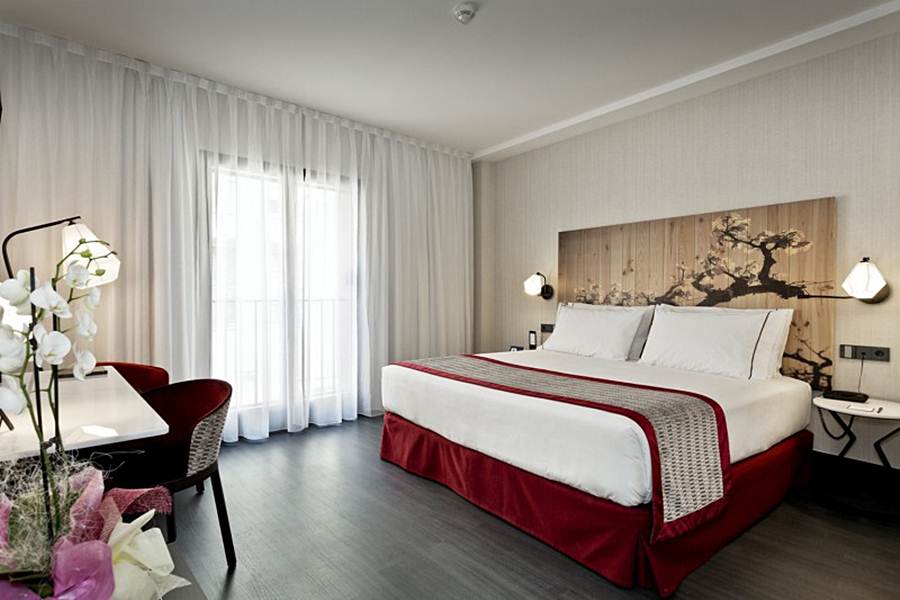 Quarto do hotel Eurostars Fuerte Ruavieja 4* em Logroño