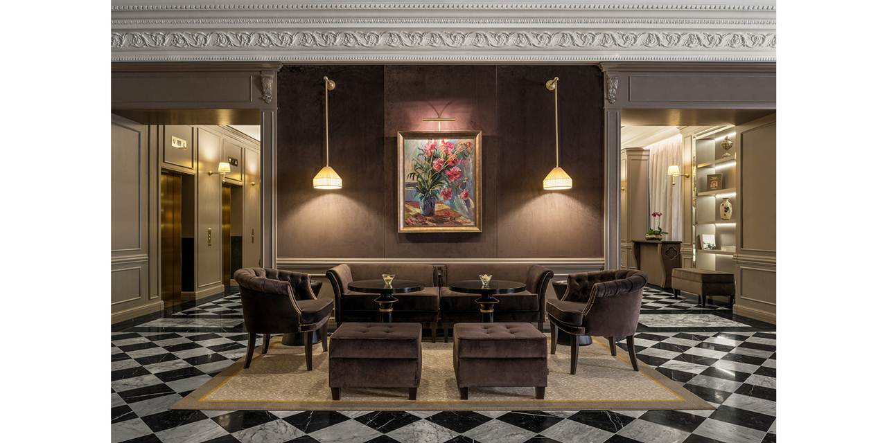 Lobby Bar do hotel Sheraton Nizhny Novgorod Kremlin