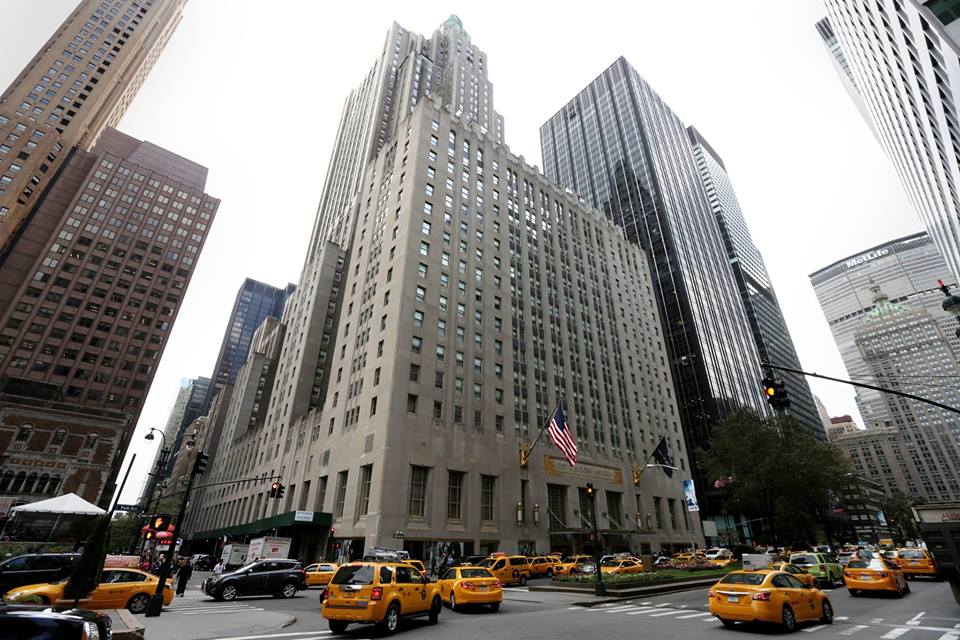 Edifício do hotel Waldorf-Astoria em Nova Iorque