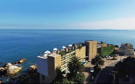O hotel Radisson Blu Acqua Hotel & Spa Concon visto de cima