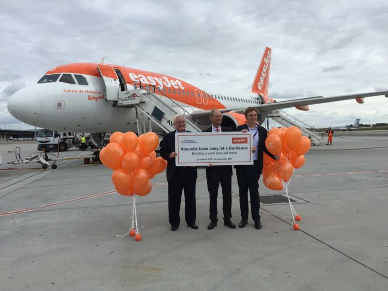 Apresentação da 6ª base em França da easyJet
