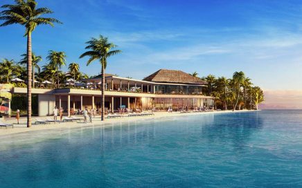 Projecto para o hotel Hard Rock nas Maldivas