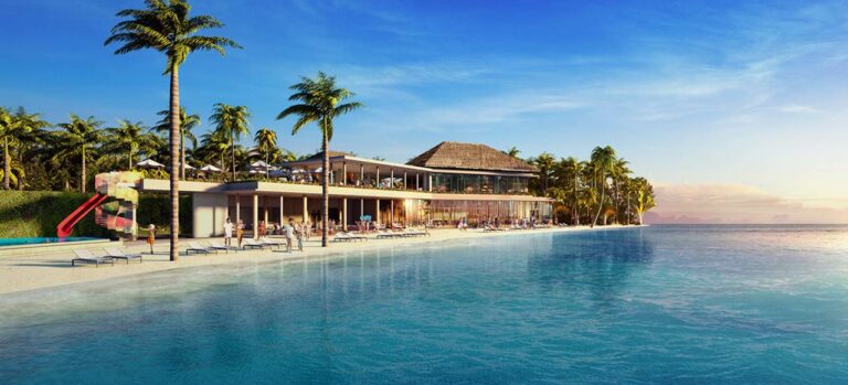 Projecto para o hotel Hard Rock nas Maldivas