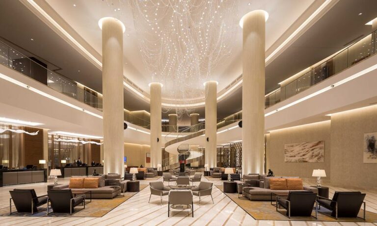 Lobby e Lounge do hotel Hyatt Regency Moscow Petrovsky Park em Moscovo