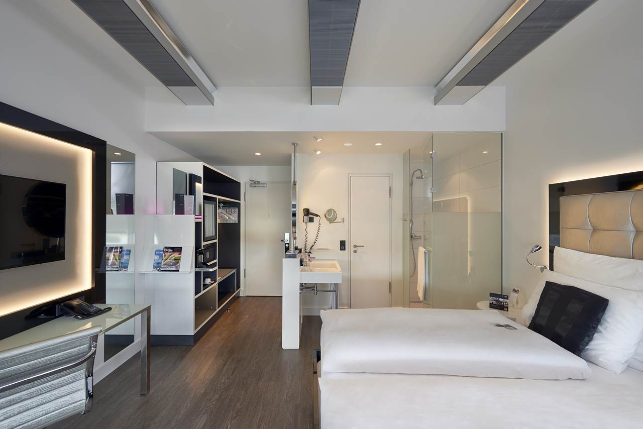 Quarto do hotel Innside by Meliá em Saragoça