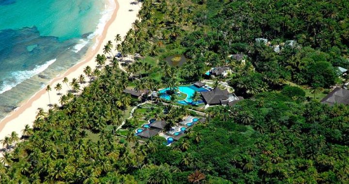 Vista aérea do Anantara Marau hotel Anantara Maraú Bahia Resort