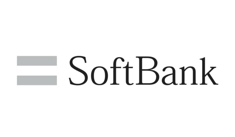 Logo da empresa multinacional japonesa SoftBank