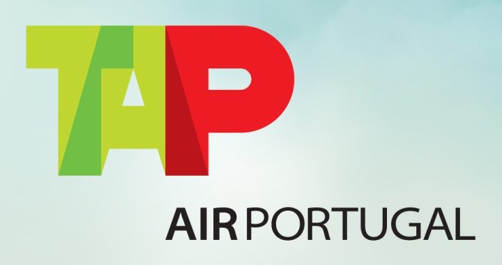 Logo da companhia aérea TAP Air Portugal