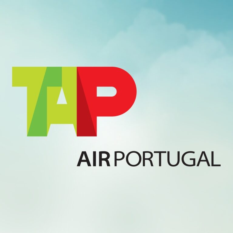 Logo da companhia aérea TAP Air Portugal