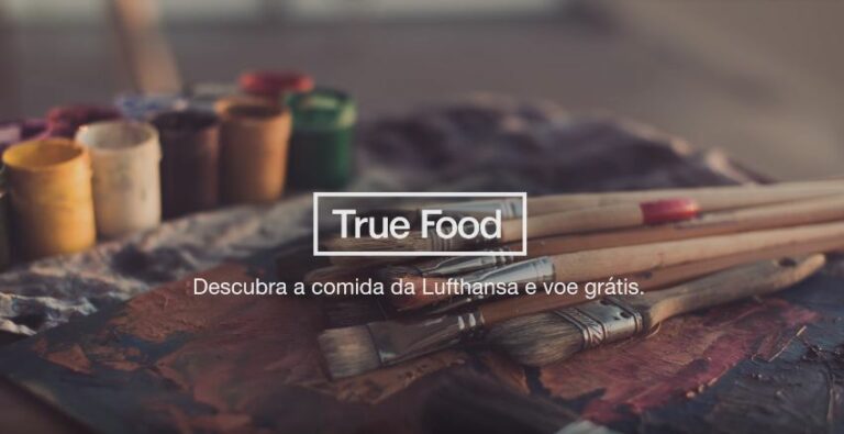 True Food: Passatempo da Lufthansa sorteia voos