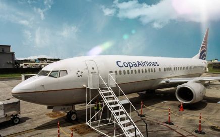 Aeronave da companhia aérea Copa Airlines